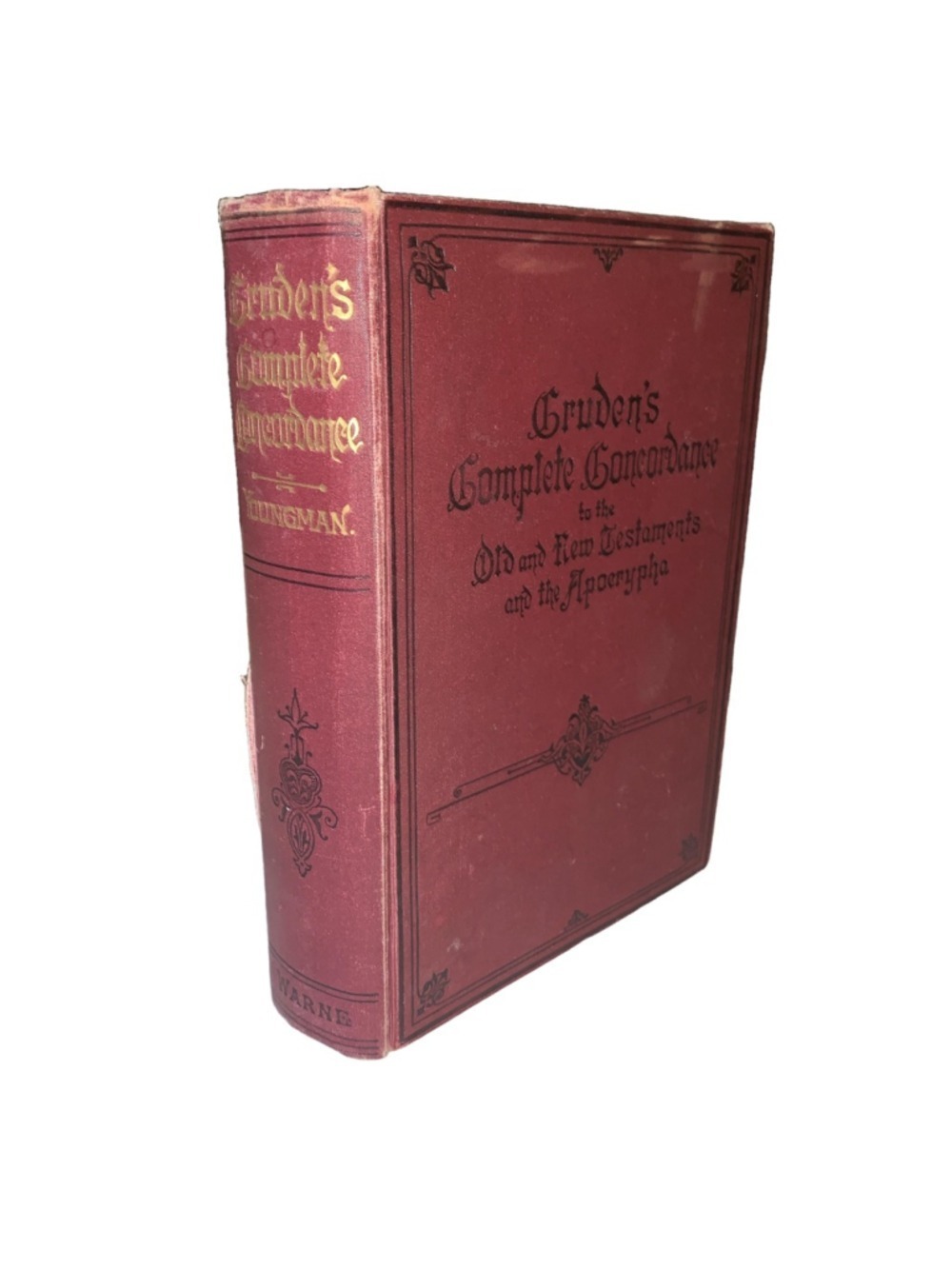 Cruden's Complete Concordance Book Red